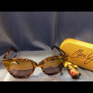 Maui Jim Honey Girl brown tortoise sunglasses